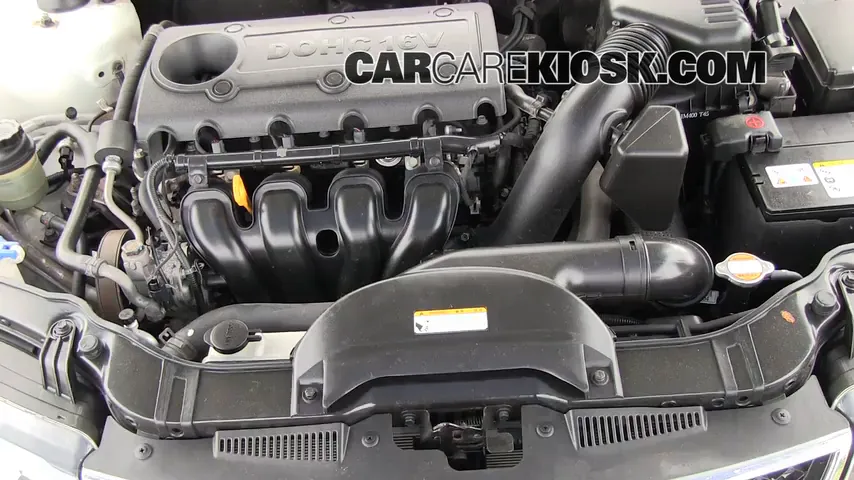 2010 Kia Forte EX 2.0L 4 Cyl. Sedan (4 Door) Brake Fluid Check Fluid Level